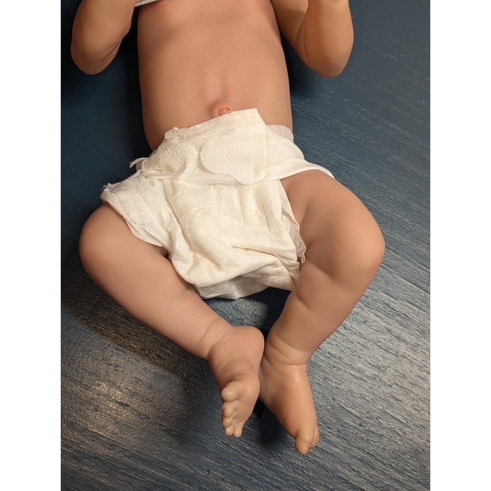 18'' Real Infant Reborn? Doll Real Baby Doll Lifelike Baby Hand-rooted Hair - Picture 12 of 14